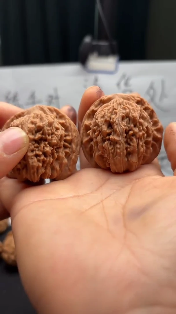 把件文玩核桃153四座楼