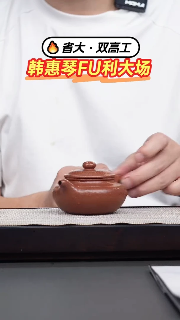 茶壶紫砂韩惠琴·绝红降坡仿古