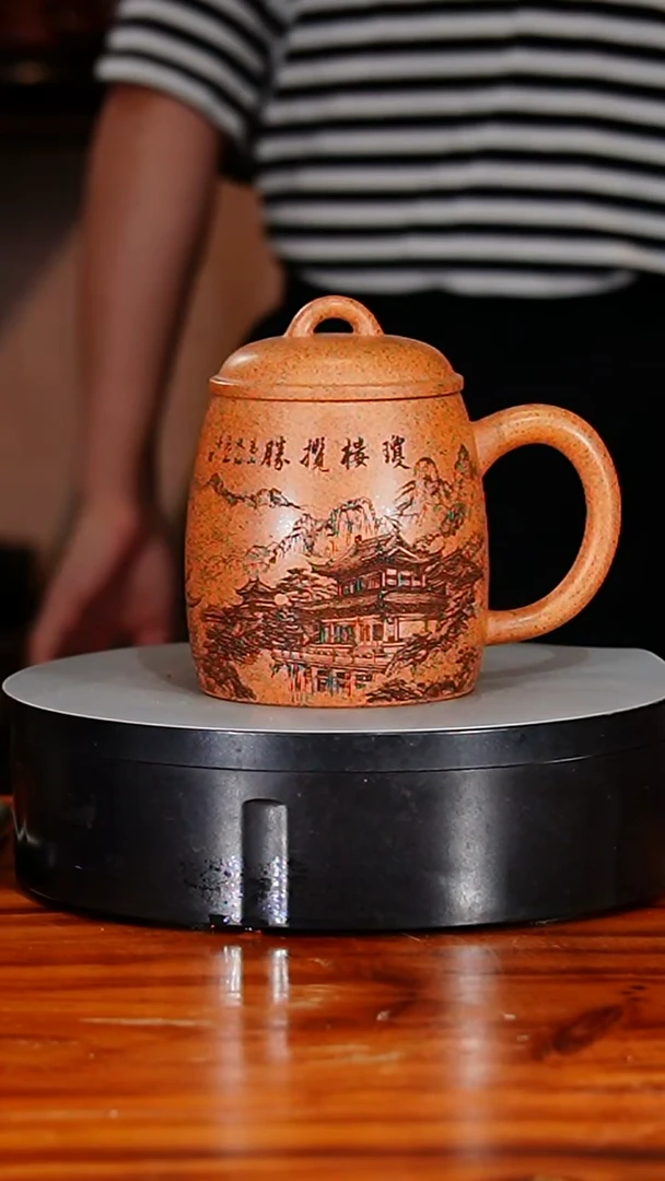 宜兴原矿紫砂壶茶壶500C