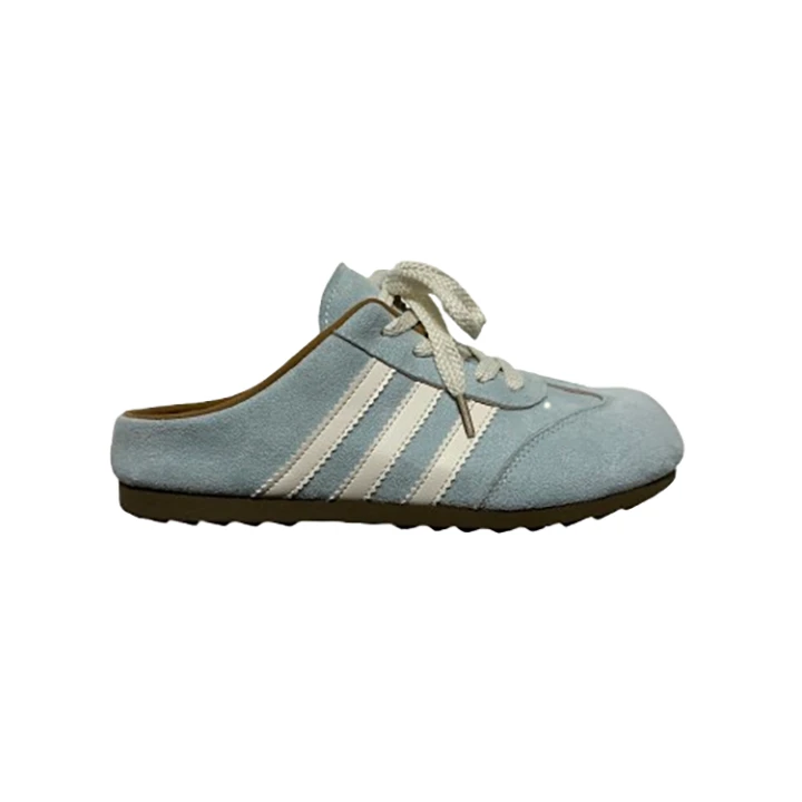 小众德训勃肯半拖女外穿时尚包头半拖鞋舒适夏季防滑平底轻便PP