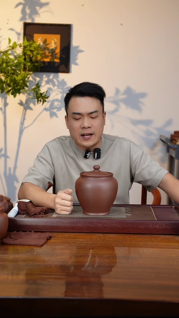宜兴原矿紫砂茶叶罐