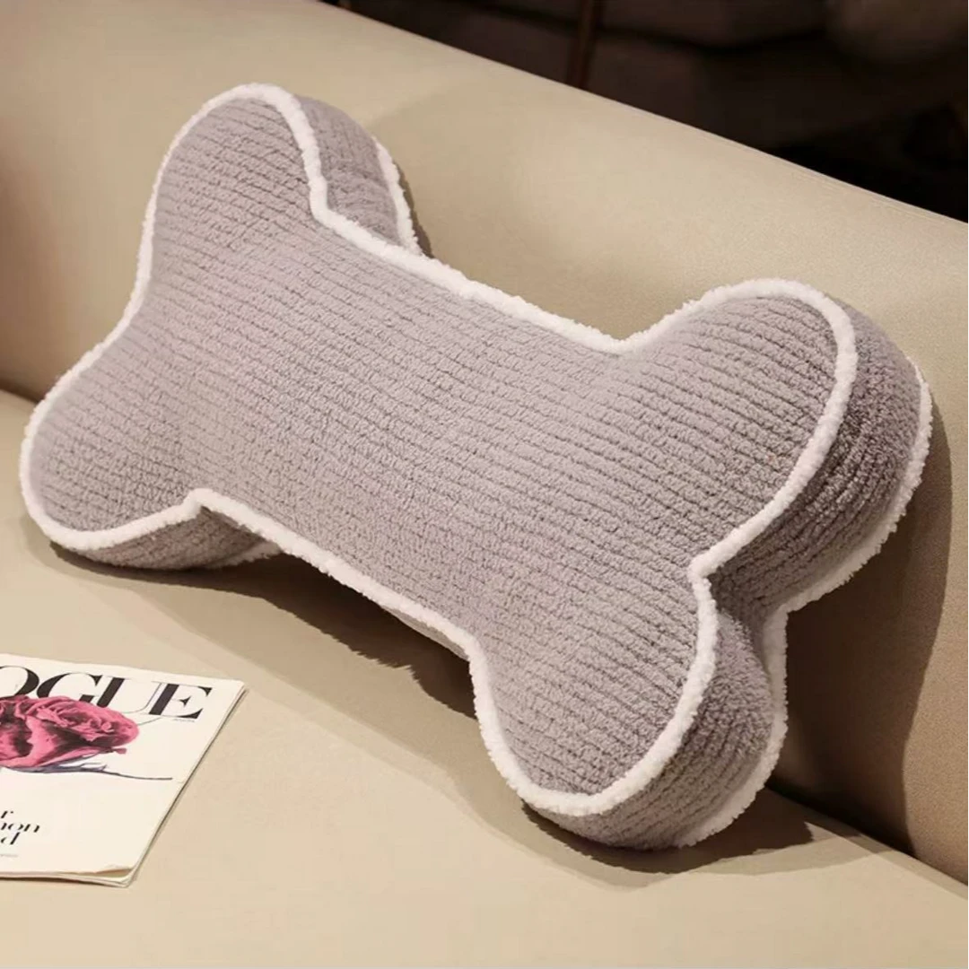 【骨头抱枕】色抱枕可爱骨头办公室午休趴枕座椅腰靠