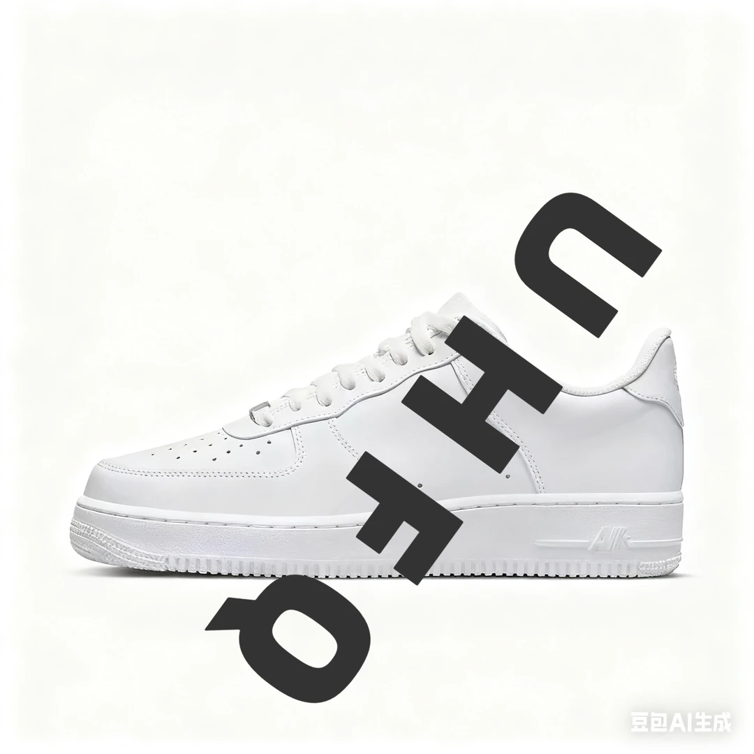UHFQ时尚男女同款款黑白低帮板鞋
