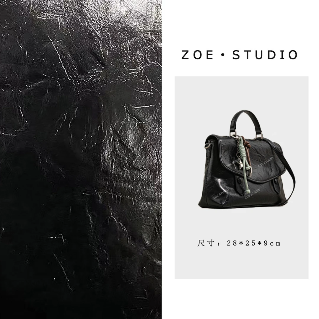 【佐伊甄选】SK-92318-黑色轻奢女士时尚百搭单肩腋小众下斜挎包包