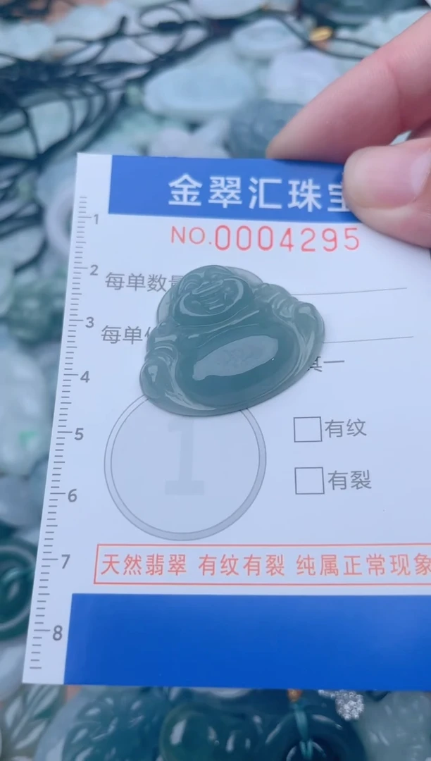 颈饰未镶嵌翡翠4295