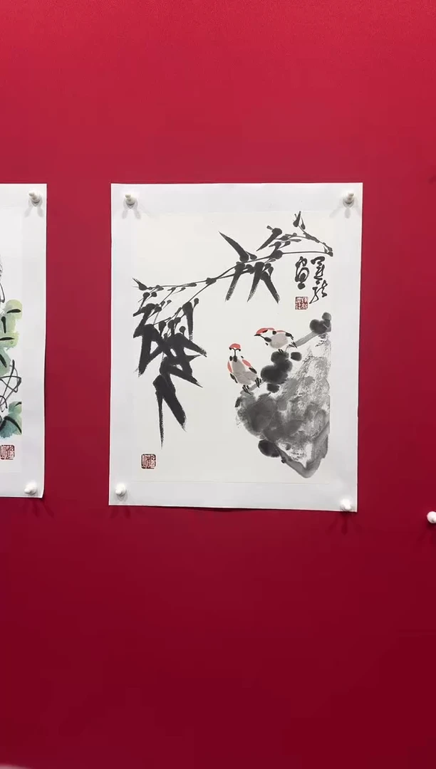 国画刘运龙45*34......