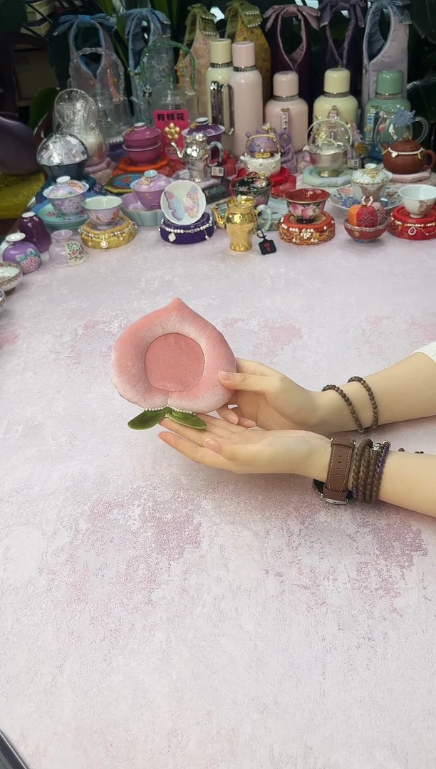 55水蜜桃甜甜圈丝绒