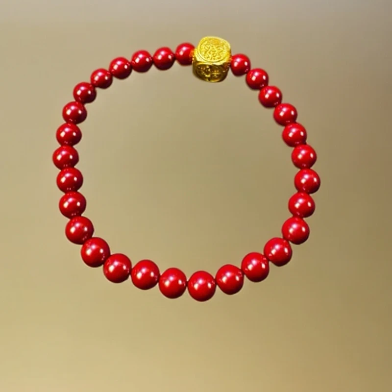 含辰砂工艺品朱砂手串紫金沙手串