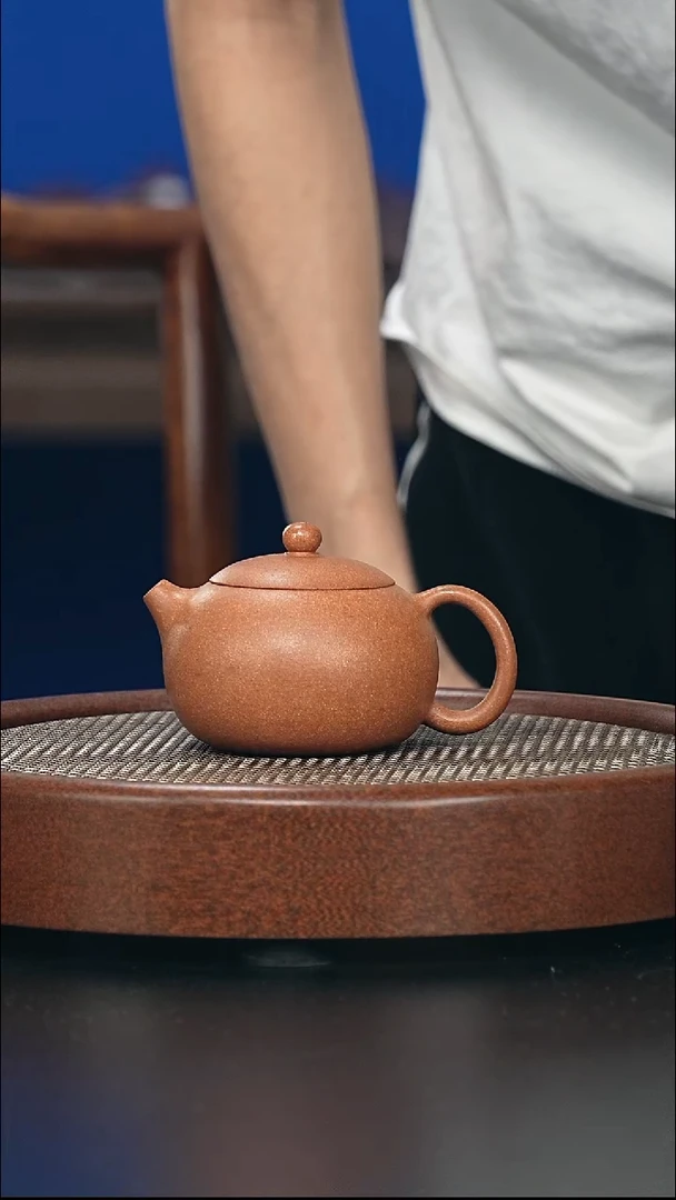茶壶紫砂西施-黄降坡-全手工-111