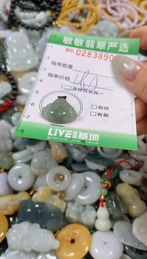 翡翠未镶嵌颈饰闪购0283890多样性发其一