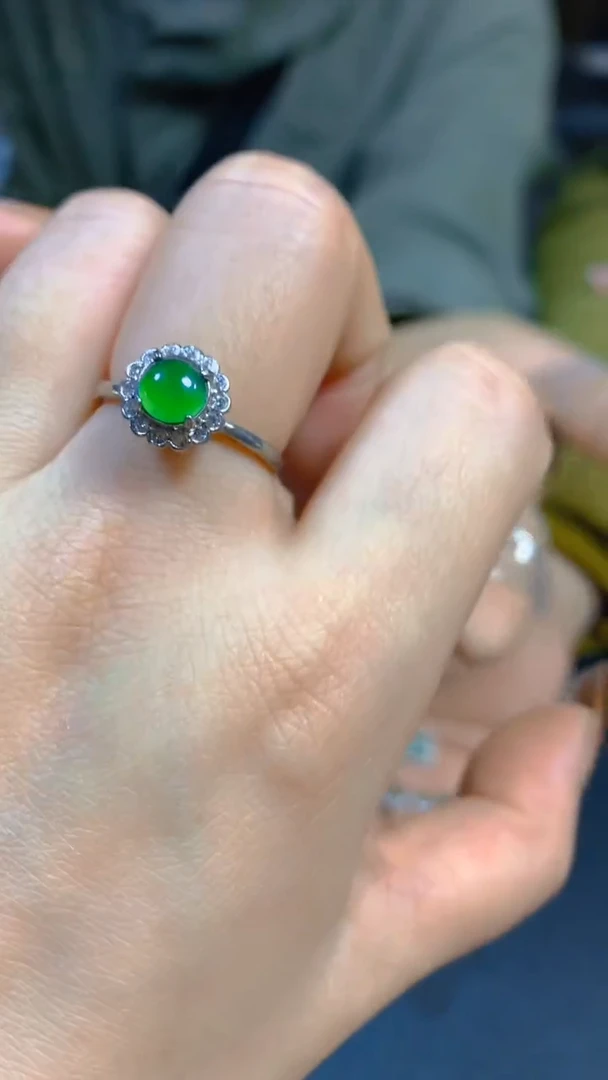 【闪购商品】翡翠戒指未镶嵌0816851160多样性发一
