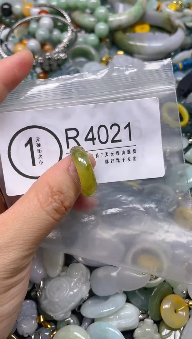 翡翠未镶嵌颈饰19.2mm/R/翡翠A货,一件也是批发价