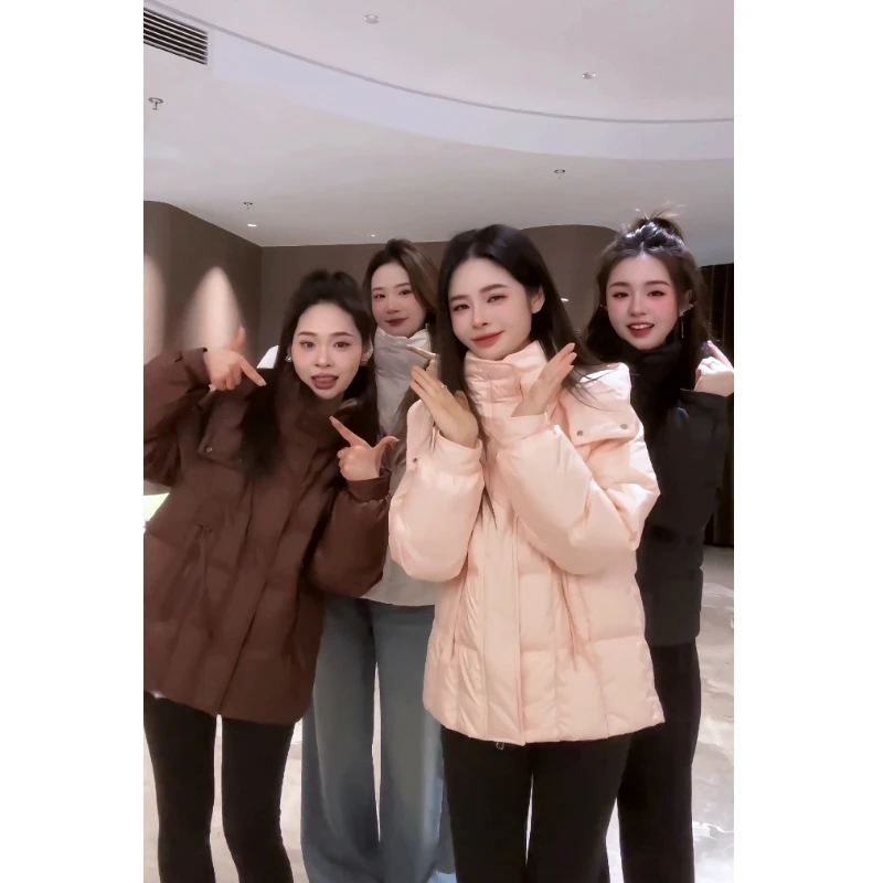 宿慕女款连帽羽绒服冬季时尚羽绒服M0006U小雨女装洋气轻奢小雨