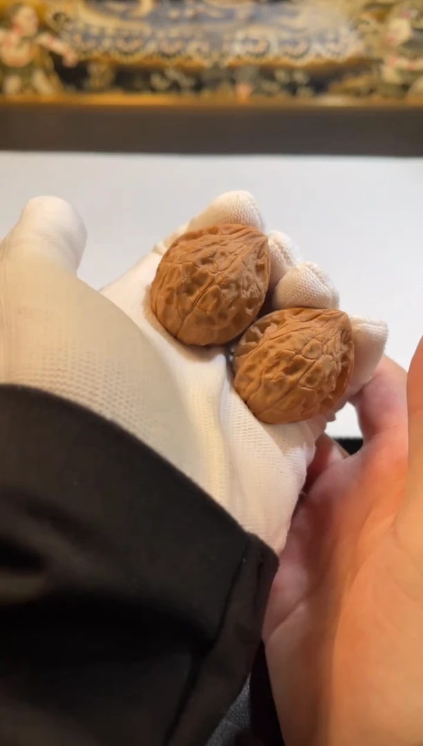 【闪购商品】桃核把件精对龟甲纹35【拒绝差评】