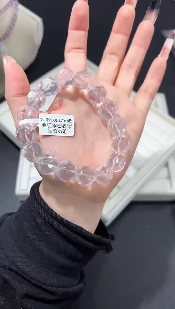 未镶嵌手串水晶76b多样性发其一【1条】默认微瑕