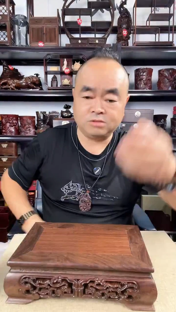 木73瑕疵老李红木工艺品