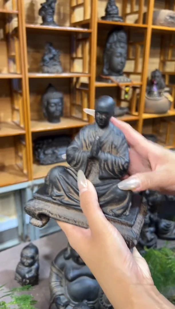 陶土【火山泥】一心向佛+将军案