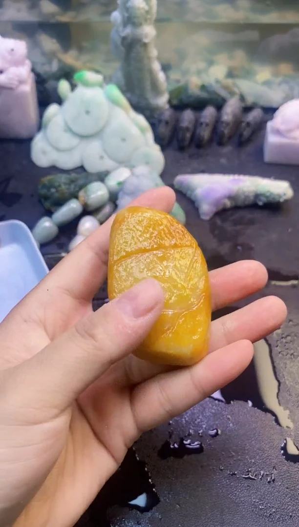 翡翠挂件未镶嵌合*天然翡翠022