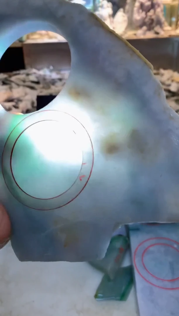 翡翠未镶嵌颈饰0朗0翡翠珠宝647