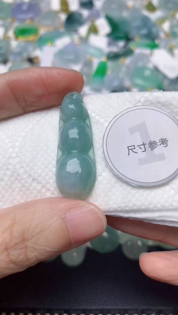 颈饰未镶嵌翡翠天然缅甸A货翡翠