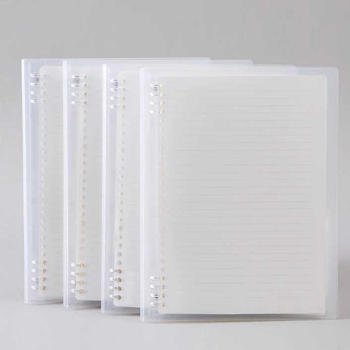 【南木专属】B5推拉式8孔活页本横线内页活页本