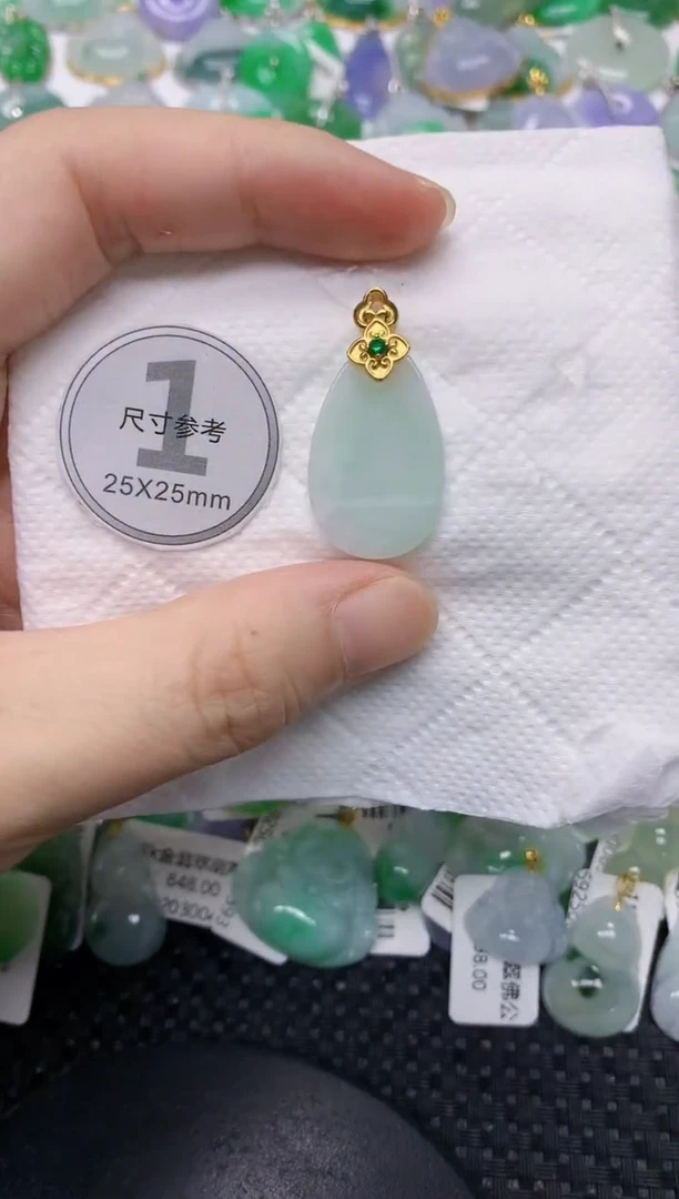 翡翠未镶嵌颈饰11111111