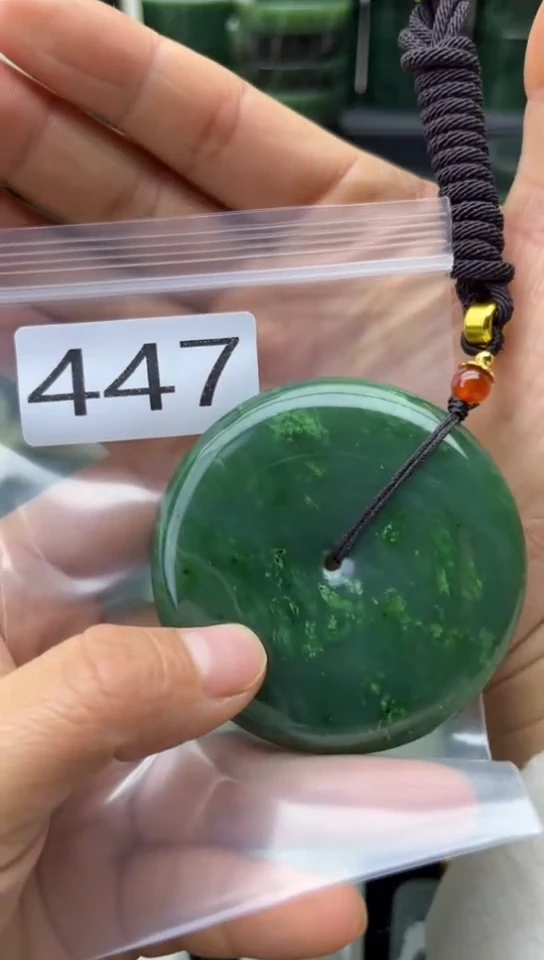 未镶嵌和田玉珠宝半成品扣子