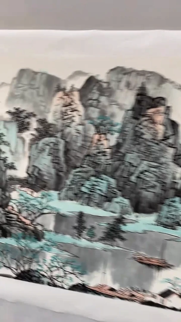 国画李新社漓江春韵