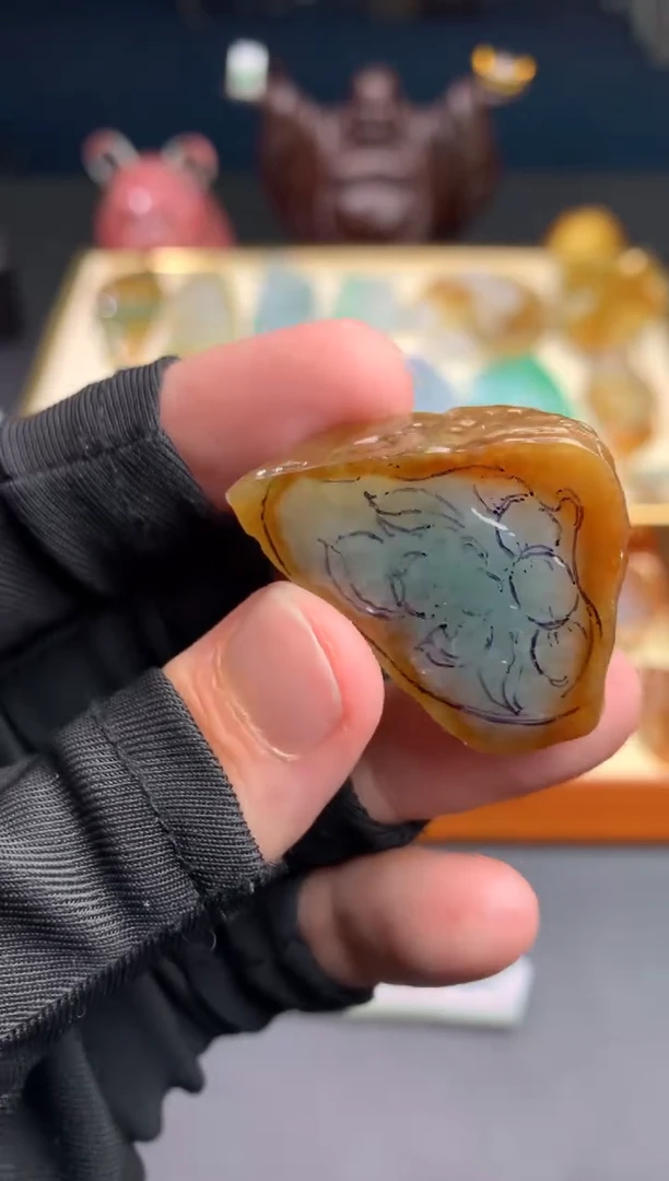 未镶嵌定制翡翠天然翡翠裸石（包工）