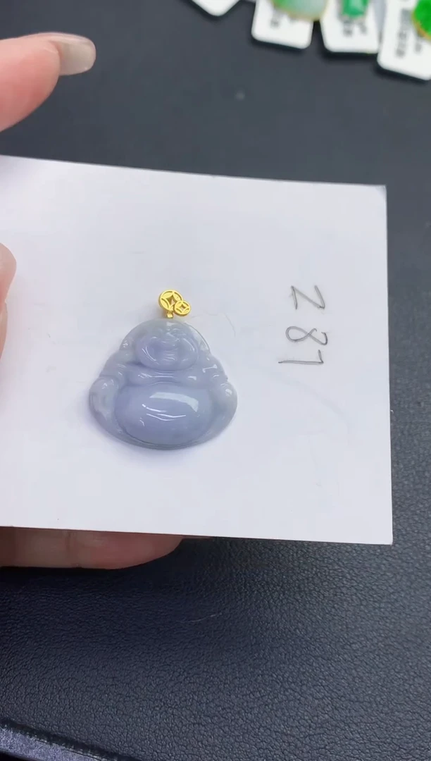 翡翠未镶嵌颈饰缅甸天然翡翠A货