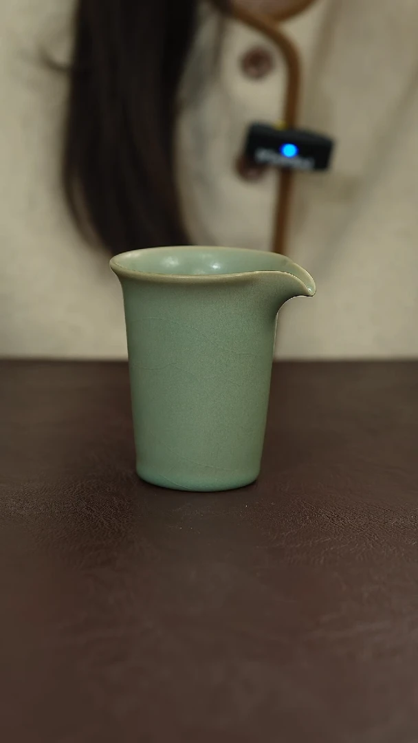 摆件陶原矿原釉汝宋汝瓷 微瑕