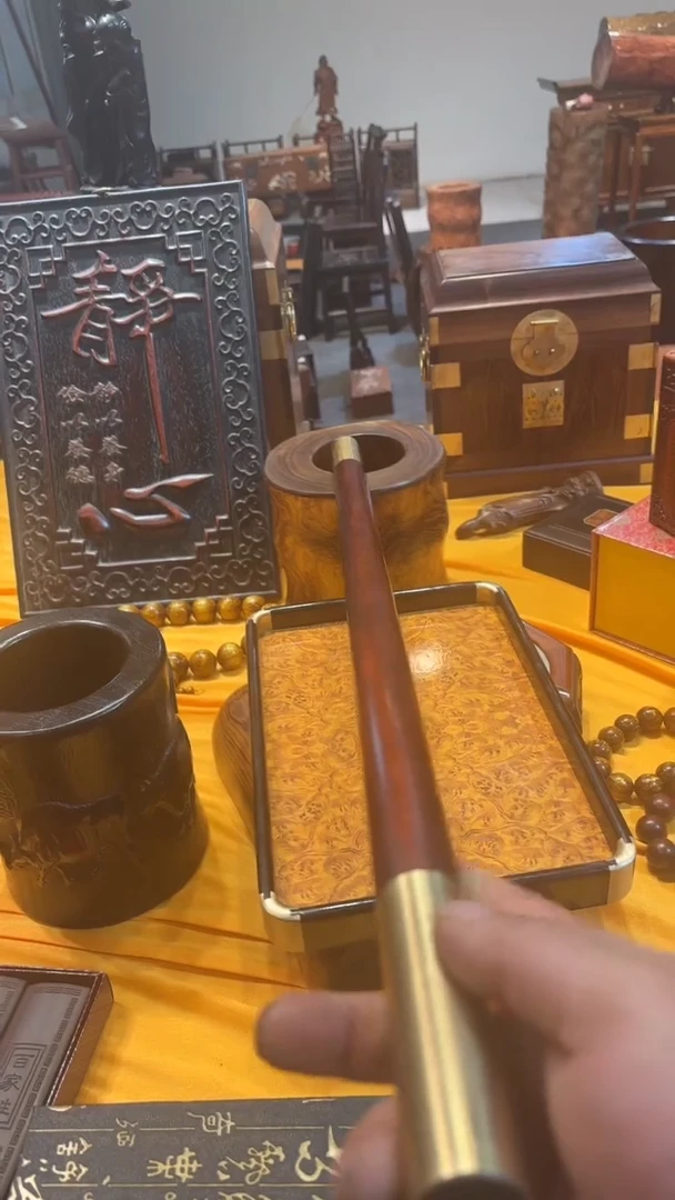 【闪购商品】木木艺紫檀把玩棍把玩棍