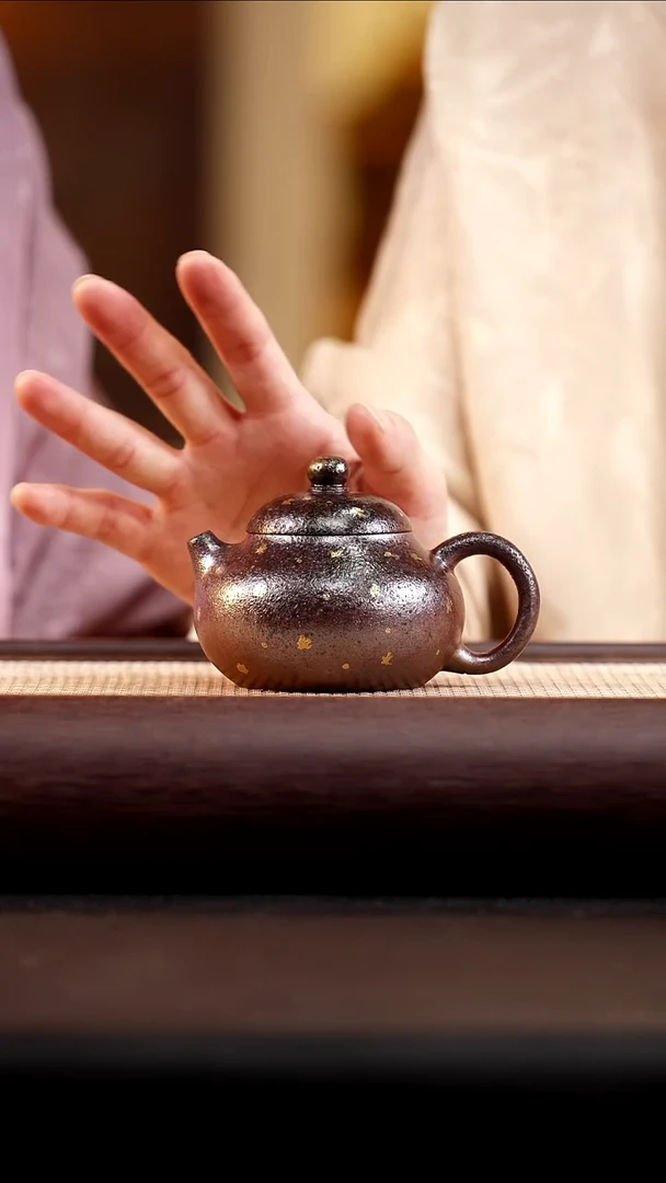 茶壶紫砂小叶紫檀柴烧文旦