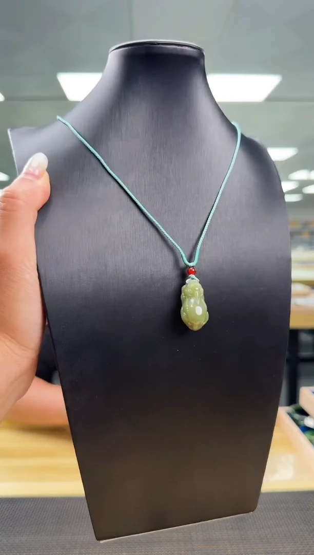 吊坠(赠链)未镶嵌和田玉貔貅吊坠多样性发一件QY-PXA2