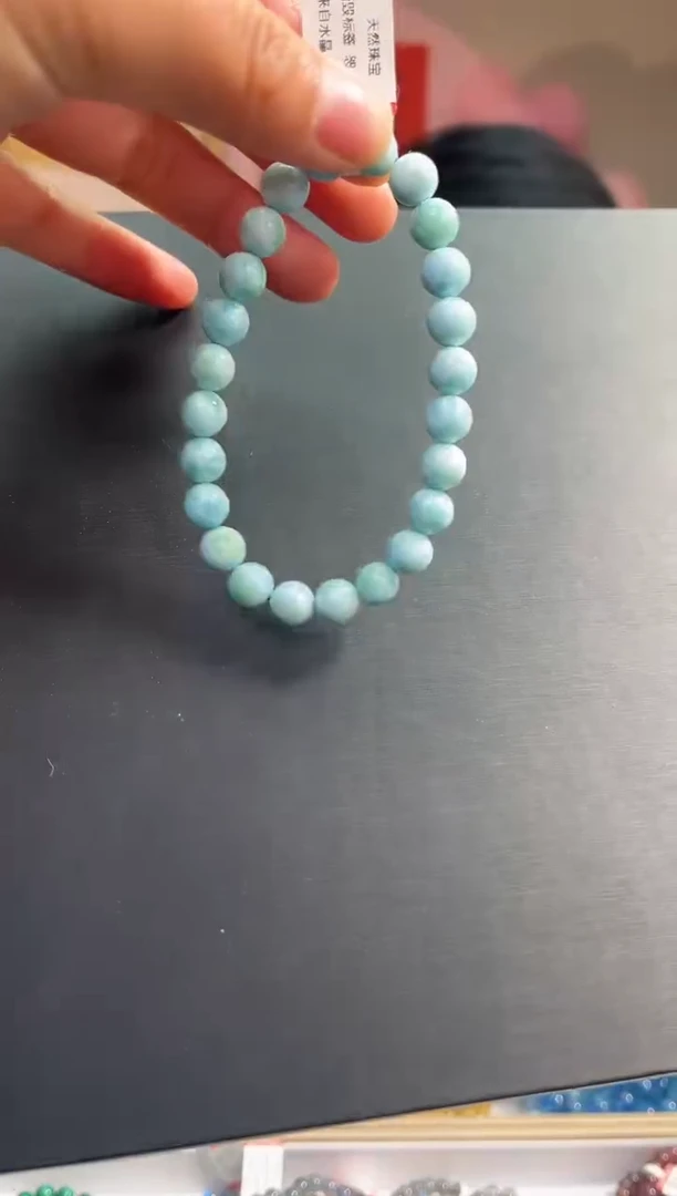 【闪购商品】针钠钙石（海纹石）手链未镶嵌19多样性发其一8+