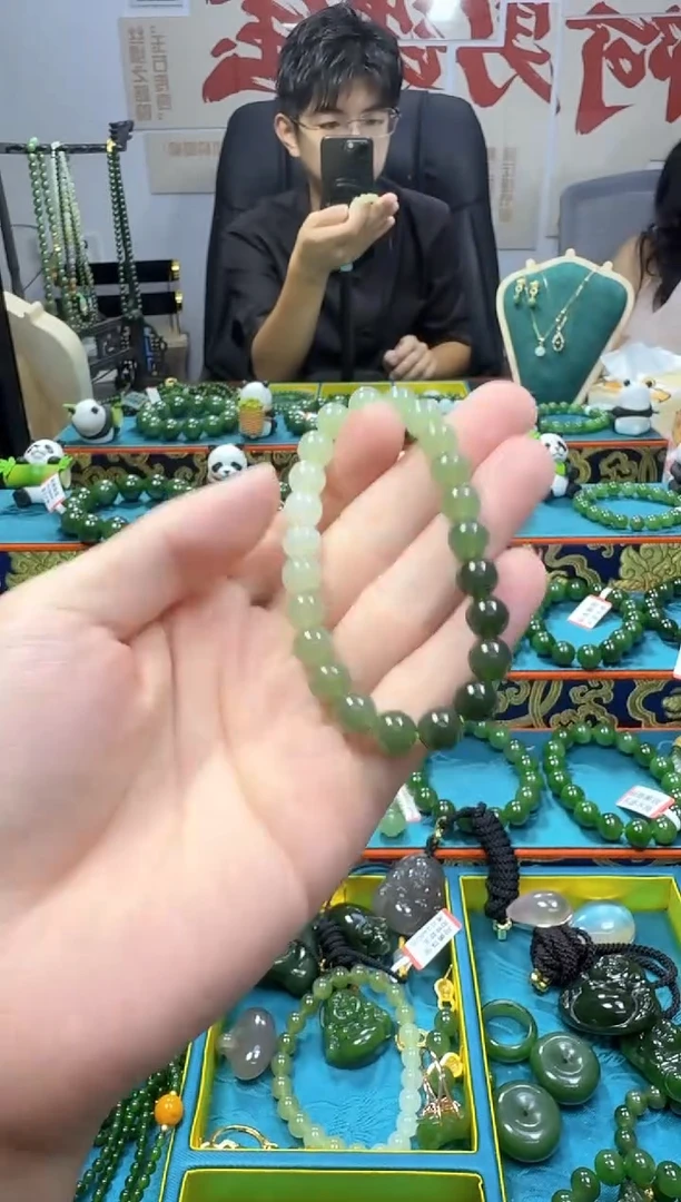 未镶嵌手串和田玉17