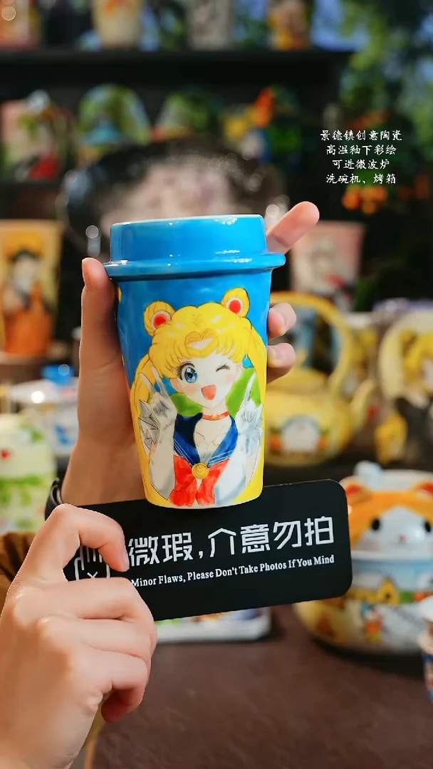 景德镇高温釉下彩纯手工手绘