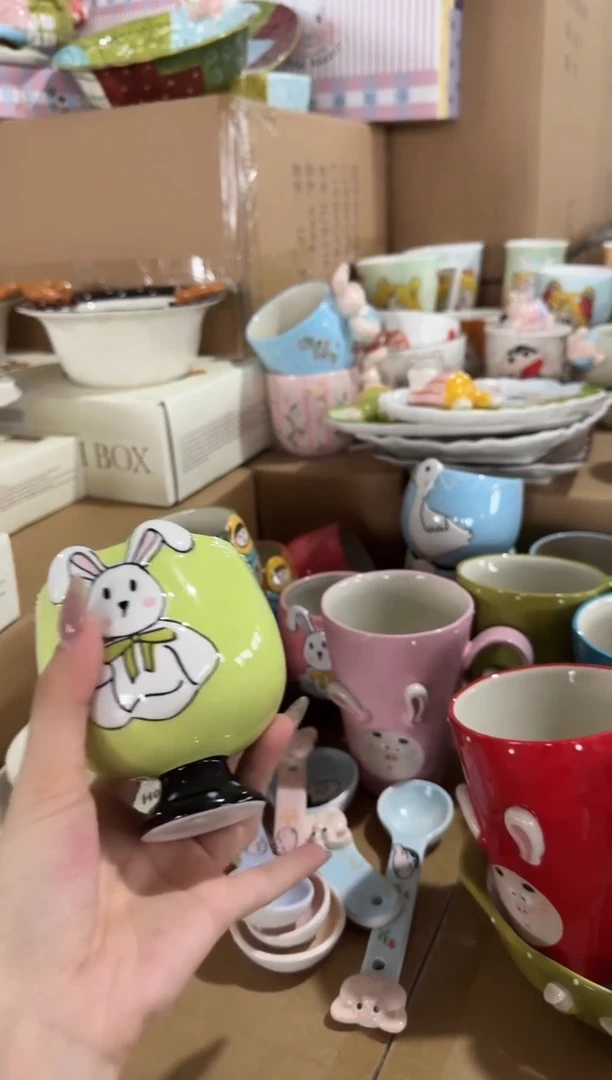 陶瓷【唯品瓷】手工手绘陶瓷直播间