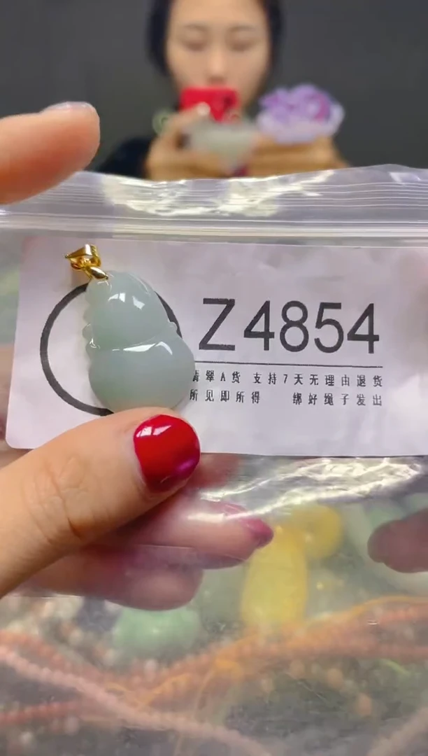 颈饰未镶嵌翡翠/Z/翡翠A货，一件也是批发价