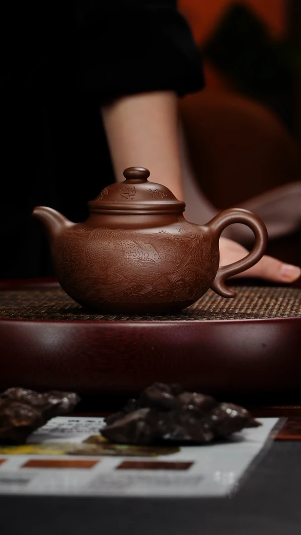茶壶紫砂宜兴原矿紫砂46