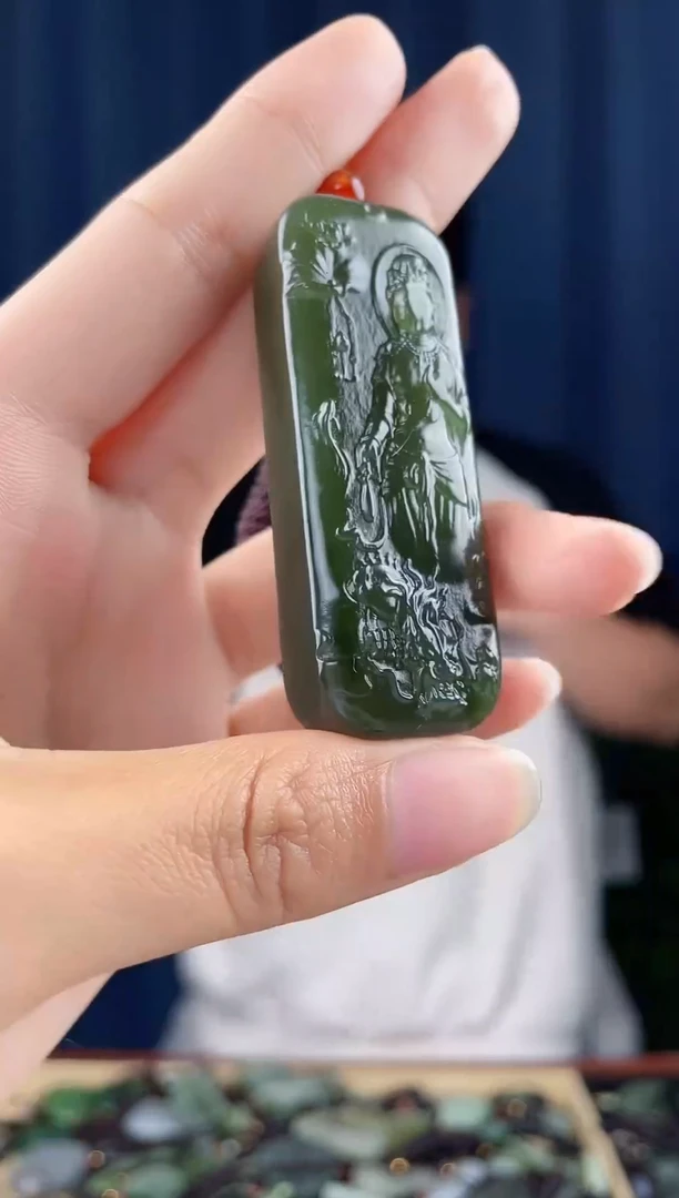 未镶嵌和田玉挂件拍一发一，多样性发货