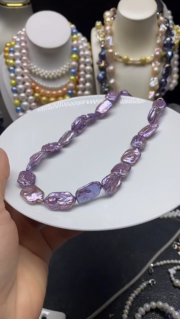 颈饰未镶嵌淡水珍珠多人