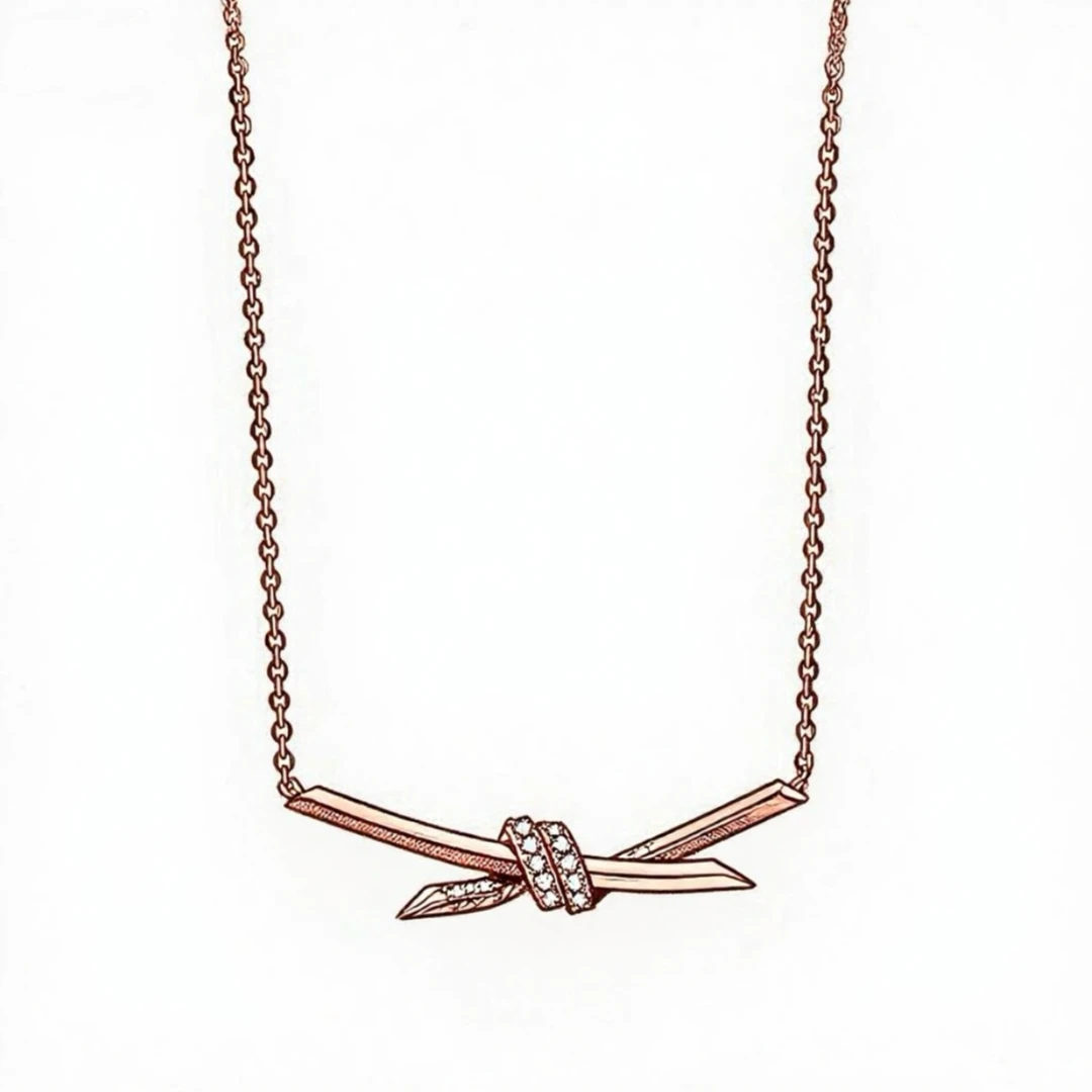 合金手镯 蒂蒂家【绳结】轻奢项链