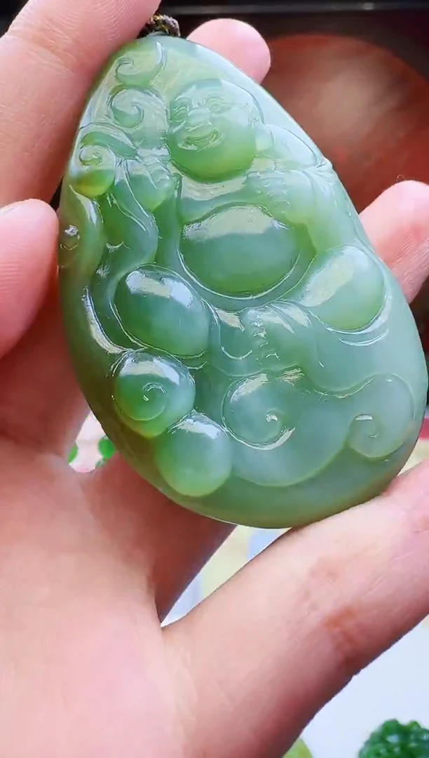 定制和田玉玉雕臻品馆天然和田玉（拍一发一）