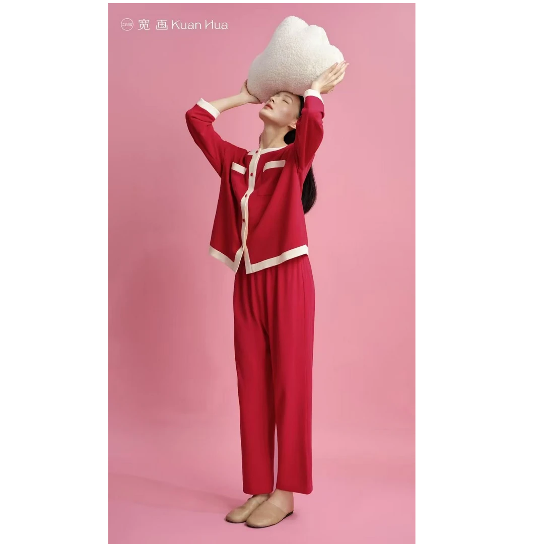 宽画24年秋冬小香风系列减龄冬季家居套装96926