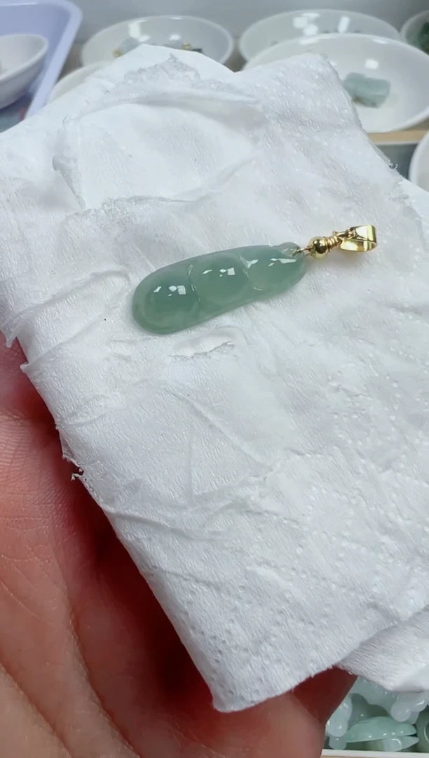 散珠翡翠328号链接，A货翡翠