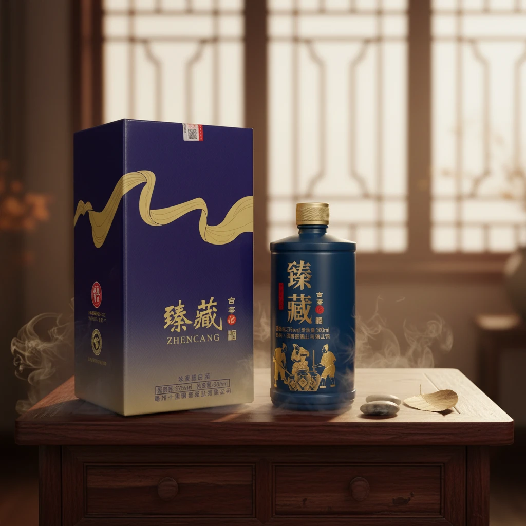 明代井十里飘香臻藏古窖16浓香型白酒52度500ml*1