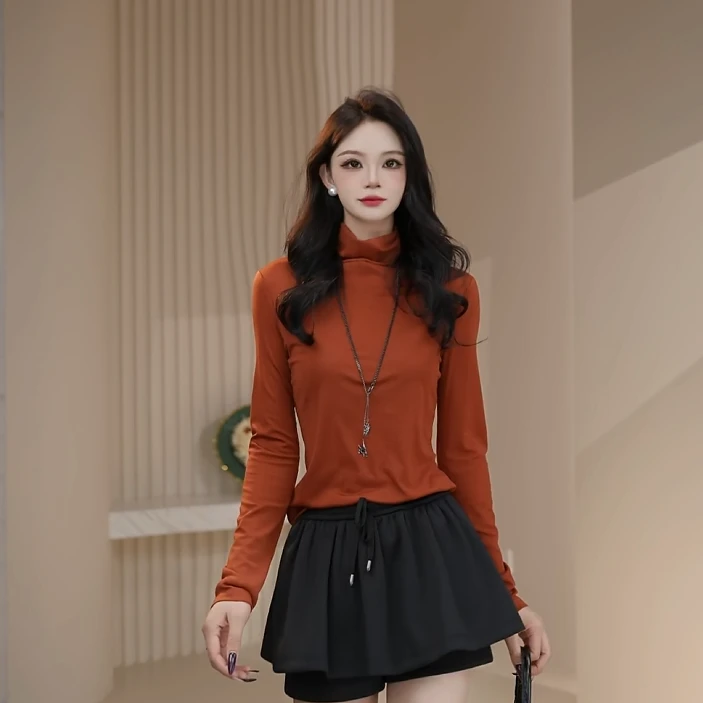 AMASS/阿玛施25年秋冬新款显瘦长袖530071女士休闲时尚