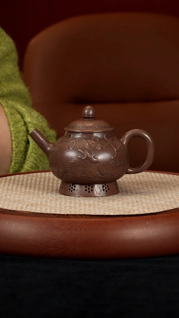 【k074】宫灯宜兴紫砂XXY