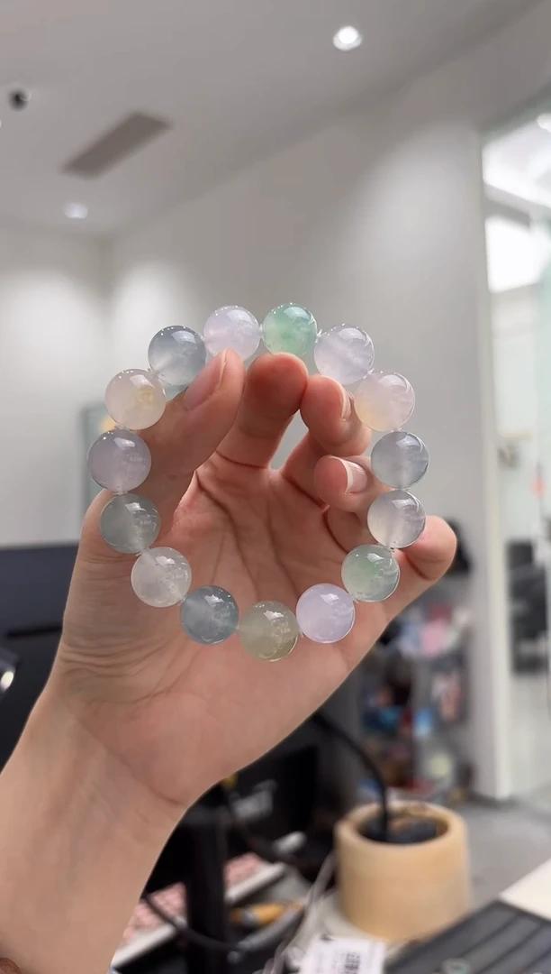 未镶嵌手串翡翠多宝手串多人不退不换